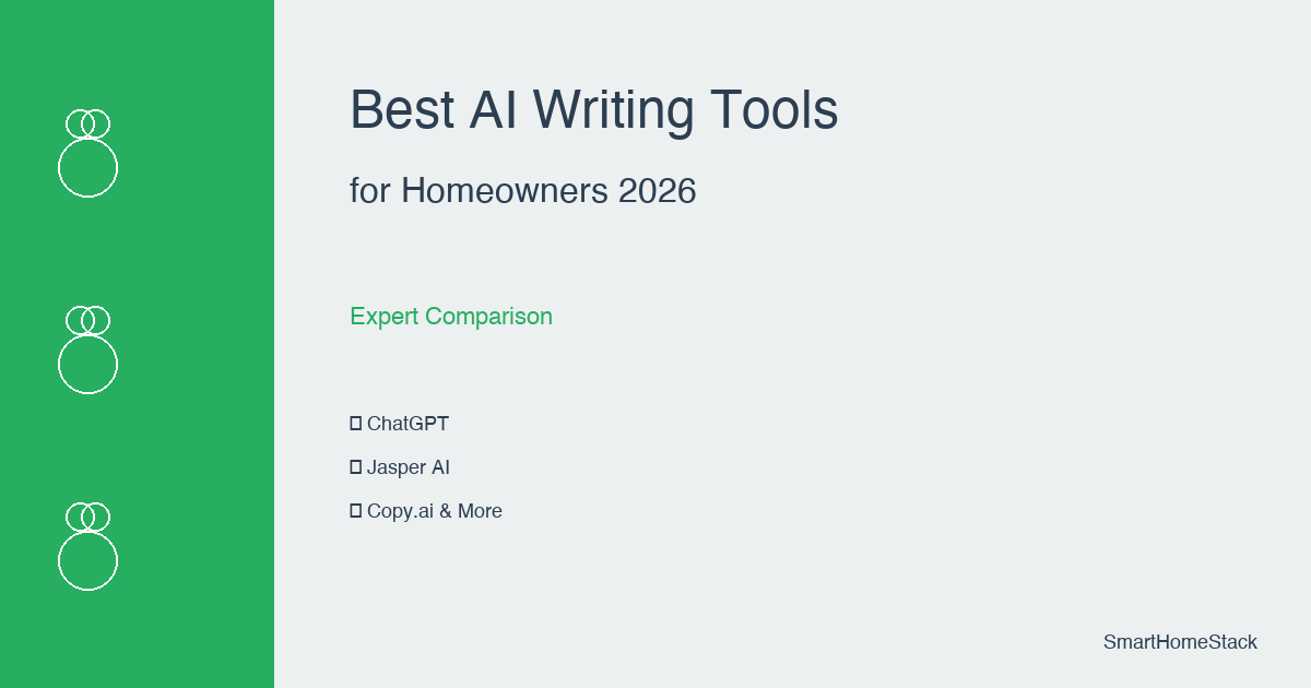 Best AI Writing Tools for Homeowners 2026: Expert Comparison